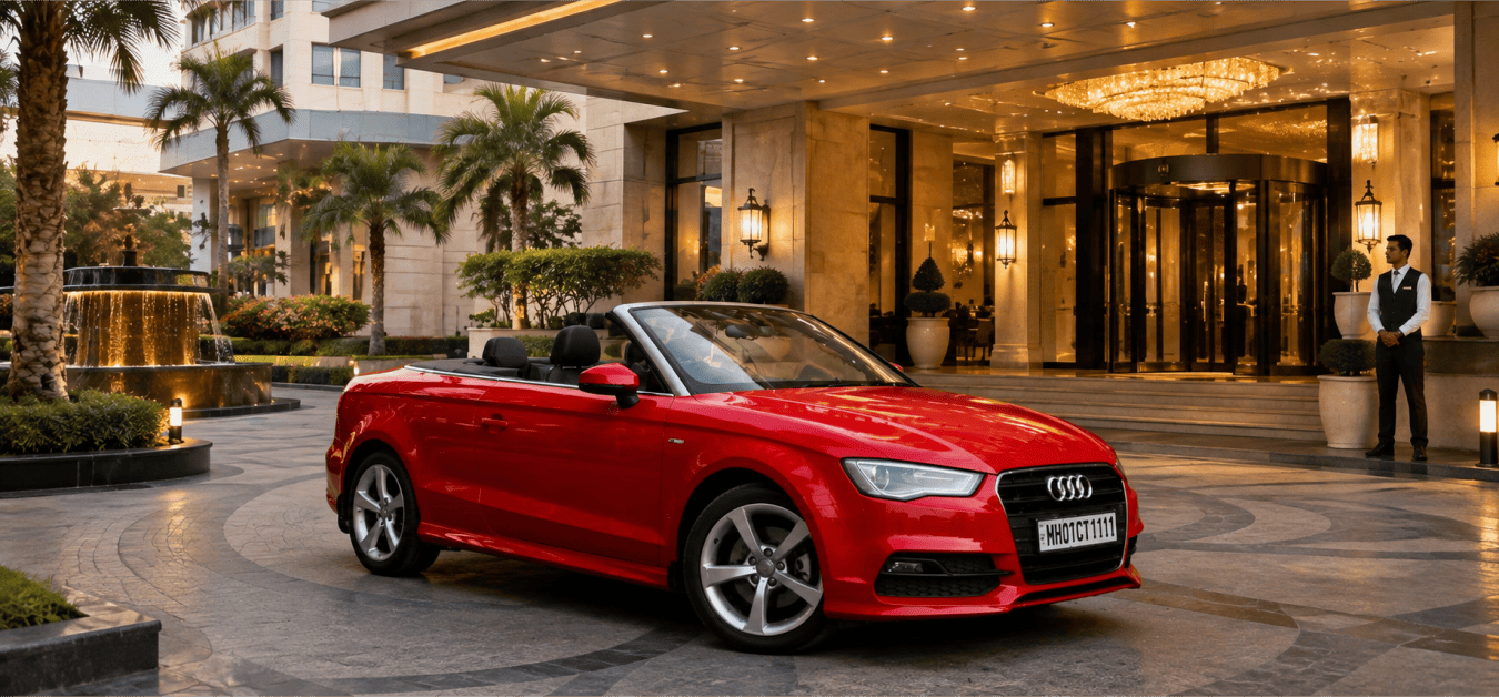 Audi Convertible Car Rent Services